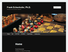 Tablet Screenshot of frankechenhofer.com